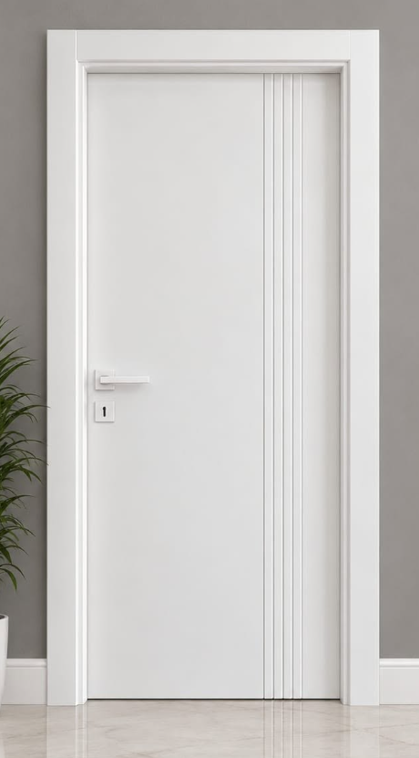 باب PVC – ابيض LX-6001 - الصورة 5